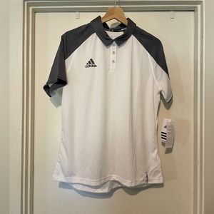 ADIDAS Climalite Coaches Golf Polo Jersey women’s size XL